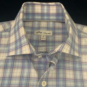 PETER MILLAR LS All Cotton Plaid Shirt